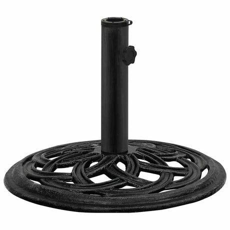 Vidaxl Parasol Foot 44x44x31 cm Gusseisen schwarz