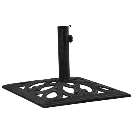 Vidaxl Parasol Foot 47x47x33 cm Gusseisen schwarz