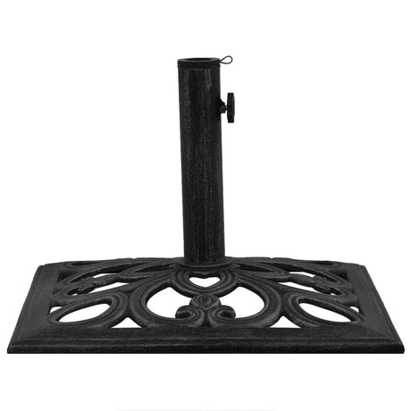 Vidaxl Parasol Foot 47x47x33 cm Gusseisen schwarz