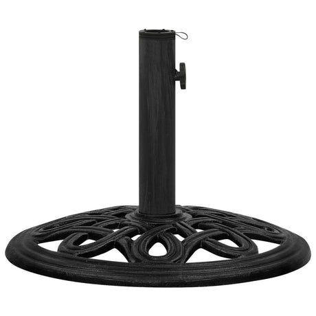 Vidaxl Parasol Foot 44x44x32 cm Gusseisen schwarz