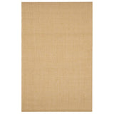 Vidaxl Teppich 66x100 cm Natural Sisal