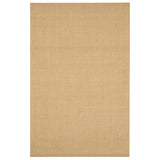 Vidaxl Teppich 66x100 cm Natural Sisal