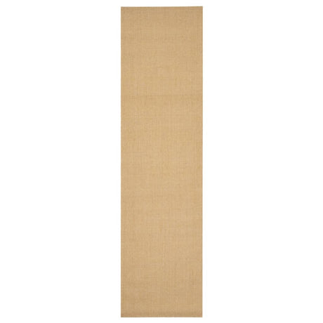 Vidaxl Teppich 66x250 cm Natural Sisal