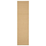 Vidaxl Teppich 66x250 cm Natural Sisal