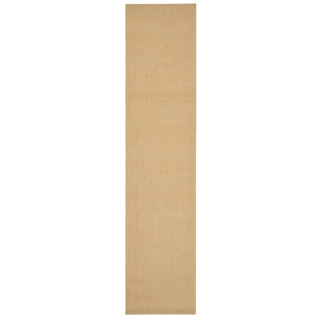 Vidaxl Teppich 66x300 cm Natural Sisal