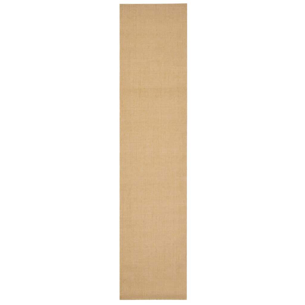 Vidaxl koberec 66x300 cm Natural Sisal