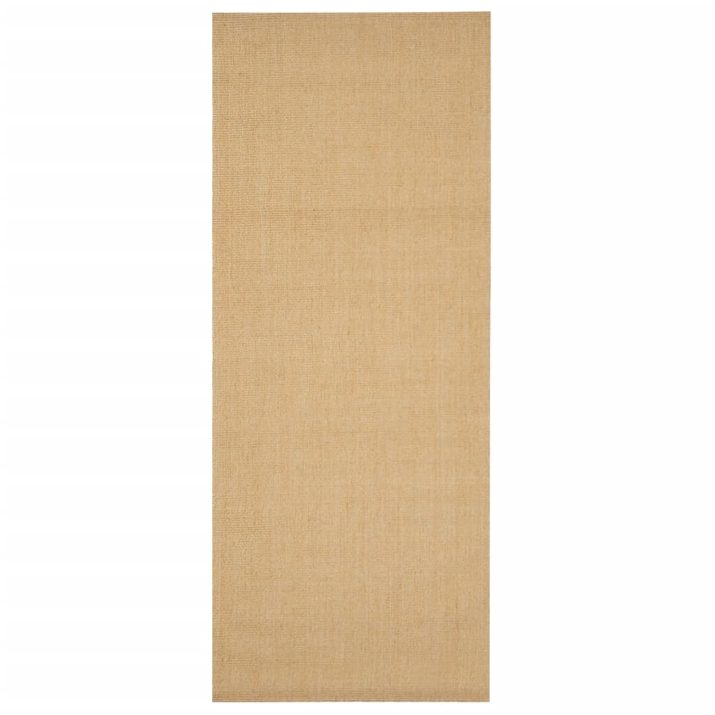 Vidaxl Rug 80x200 cm Natural Sisal