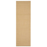 Vidaxl Rug 80x250 cm Natural Sisal