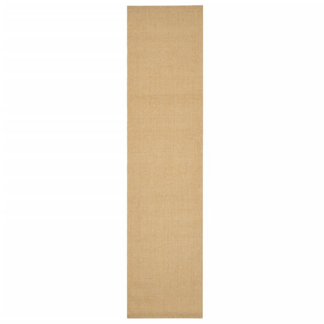 Vidaxl Rug 80x350 cm Natural Sisal