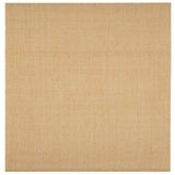 Vidaxl Teppich 100x100 cm Natural Sisal