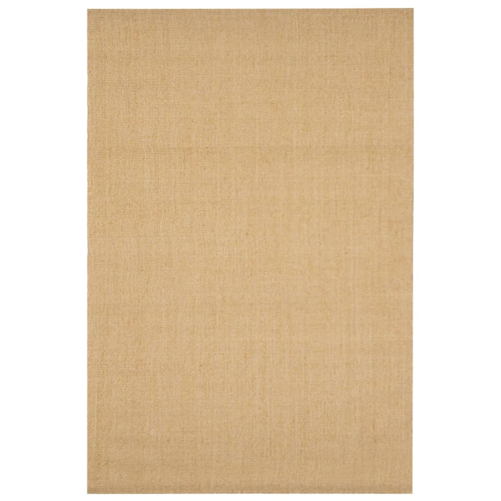 Vidaxl Rug 100x150 cm Natural Sisal