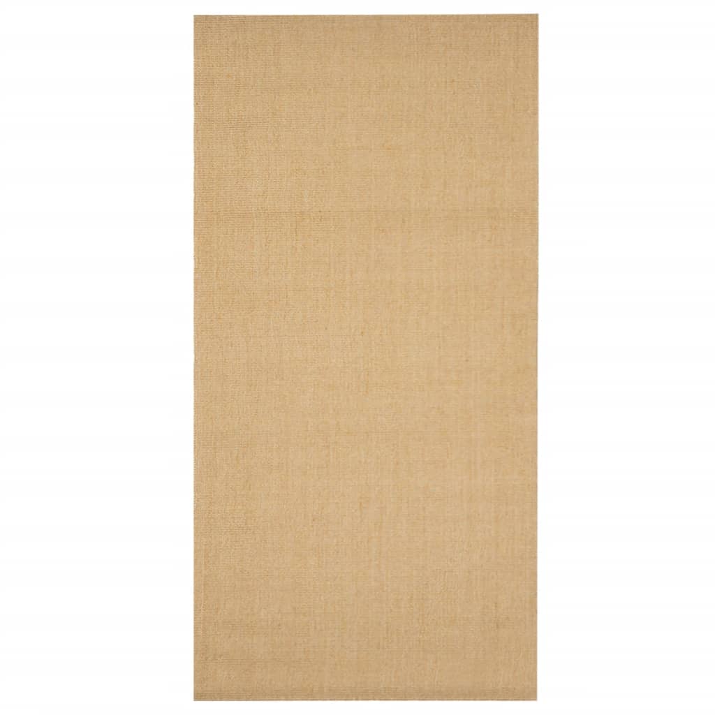 Vidaxl Teppich 100x200 cm Natural Sisal