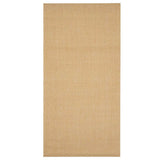 Vidaxl Teppich 100x200 cm Natural Sisal