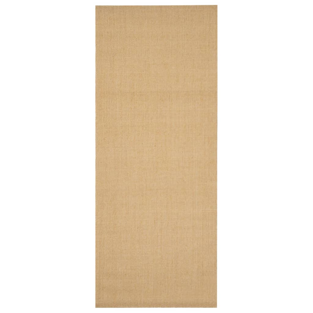 Vidaxl matta 100x250 cm naturlig sisal