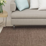 Vidaxl Rug 66x150 cm Natural Sisal Brown