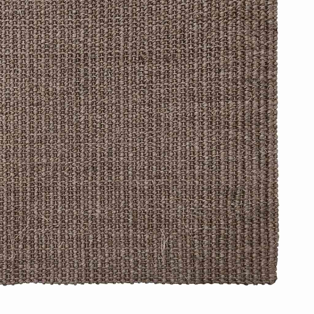 Vidaxl vloerkleed 66x300 cm natuurlijk sisal bruin