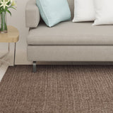 Vidaxl Rug 80x150 cm Natural Sisal Brown