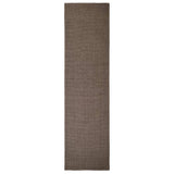 Vidaxl Rug 80x300 cm Natural Sisal Braun