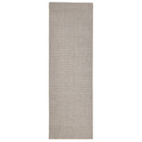 Vidaxl Rug 80x250 cm Natural Sisal Sand -Colored