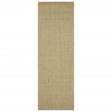 Vidaxl Rug 66x200 cm Natural Sisal Green