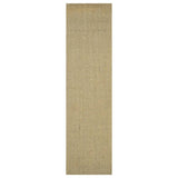 Viaxl tapis 66x250 cm Green de sisal naturel