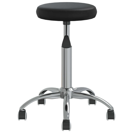 Vidaxl Massagehocker Künstliches Leder schwarz