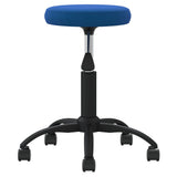 VidaXL Massagehocker Samtblau