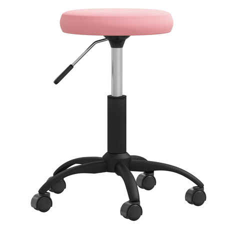 VidaXL Massagehocker Samt rosa