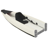 Vidaxl kayak gonflable 375x72x31 cm Polyester noir