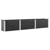 VIDAXL -Pflanzer erhöht 300x50x54 cm HKC Grau