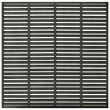 Vidaxl Lamellenhek 180x180 cm HKC Dunkelgrau