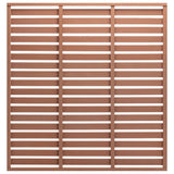 VIDAXL -Zauntafel 180x180 cm HKC Brown