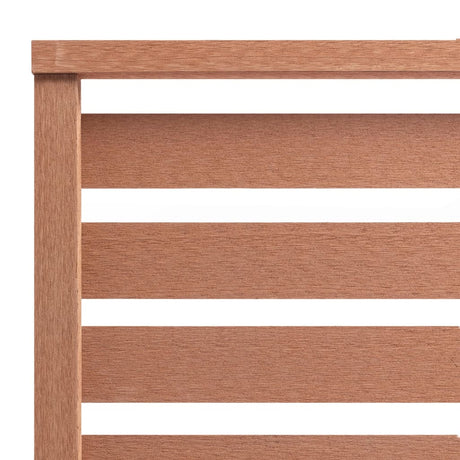 Vidaxxl Zaunelement 180x180 cm HKC braun