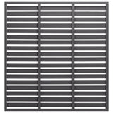 Vidaxl -Zauntafel 180x180 cm HKC Grau