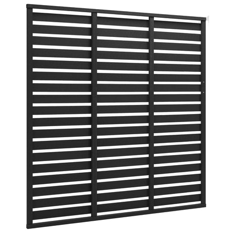VIDAXL -Zauntafel 180x180 cm HKC Schwarz