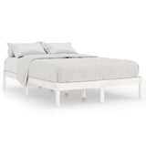 Vidaxl bedframe massief grenenhout wit 120x200 cm