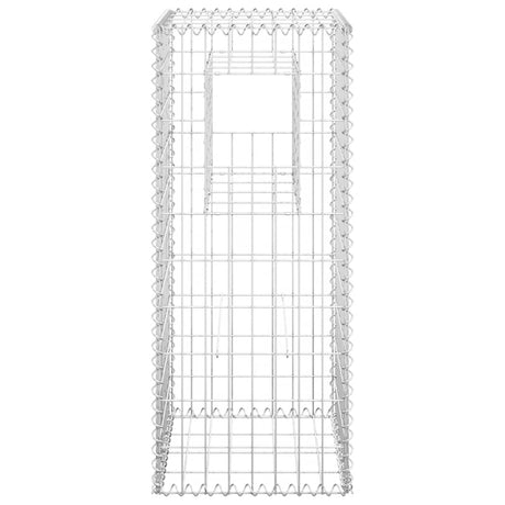 Vidaxl Schanskorf Pole 40x40x100 cm Eisen
