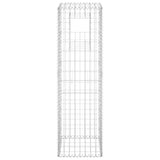 VidaXL Schanskorf pole 40x40x140 cm iron