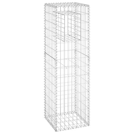 Vidaxl Schanskorf Posts 2 PCs 40x40x140 cm Eisen