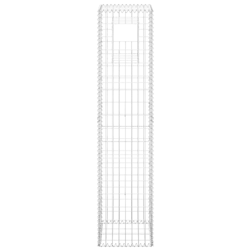 Vidaxl Schanskorf Pole 40x40x180 cm fer