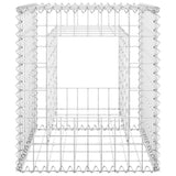 Vidaxl schanskorf paal 50x50x60 cm ijzer