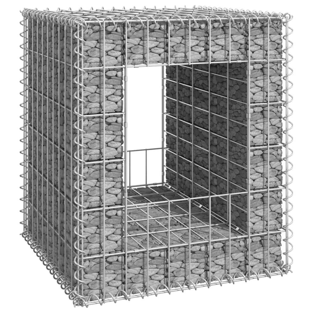 Vidaxl Schanskorf Paal 50x50x60 cm ferro