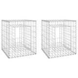 Vidaxl Schanskorf Posts 2 ST 50x50x60 cm Eisen