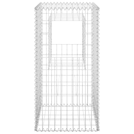 Vidaxl Schanskorf Pole 50x50x100 cm Eisen
