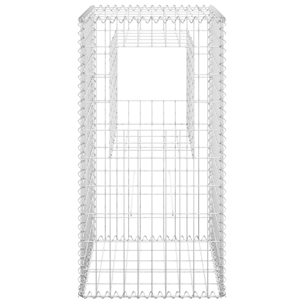 Vidaxl Schanskorf biegun 50x50x100 cm żelazo