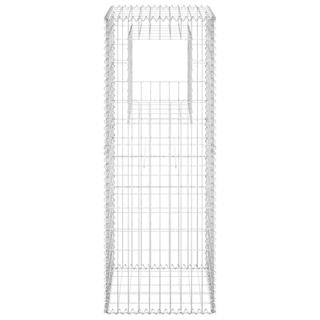 Vidaxx Gabionenpfosten 50x50x140 cm Eisen