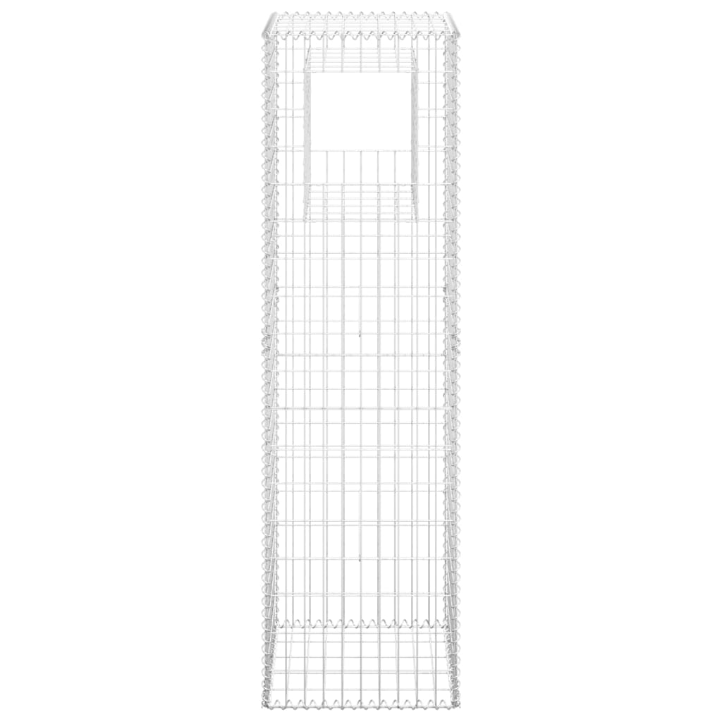 Vidaxl Schanskorf Pole 50x50x180 cm jern