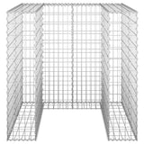 Vidaxl shananskorf fir Container 110x100x110 cm Galavaniséiert Stol