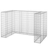 Vidaxl Schanskorf para contenedores 180x100x110 cm de acero galvanizado