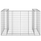 Vidaxl Schanskorf for containers 180x100x110 cm galvanized steel